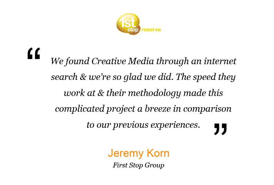 Creative Media Mavericks - First Stop testimonial - Jeremy